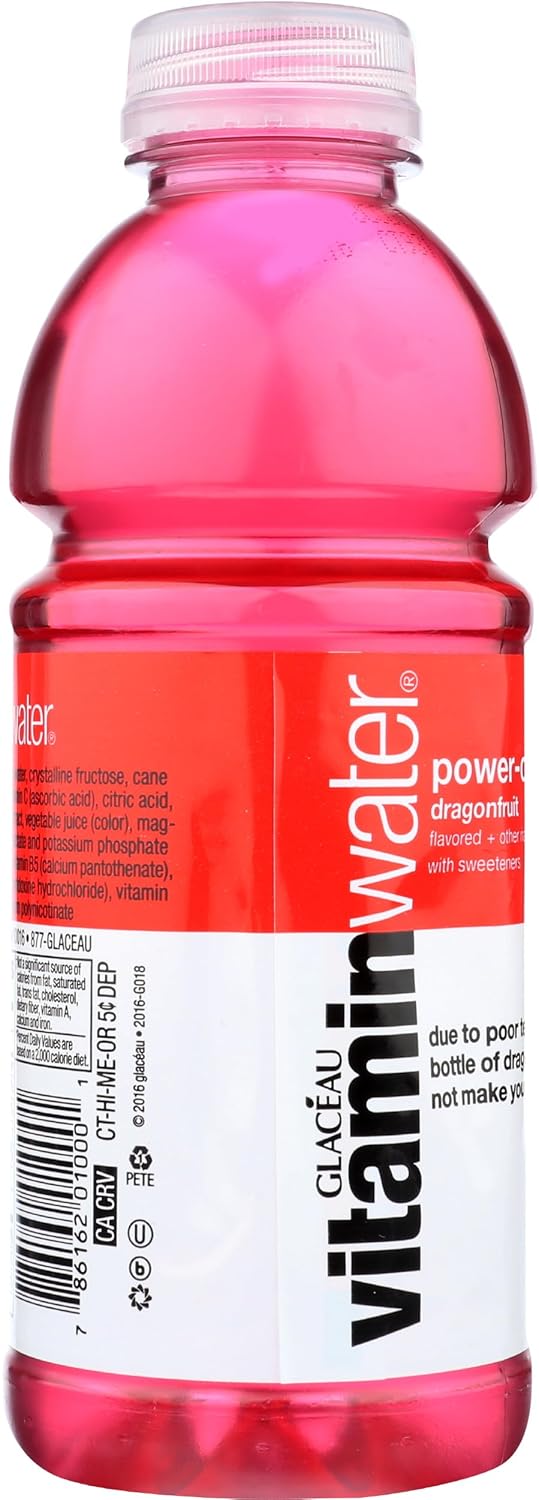 Hydrating Dragonfruit smartwater for Enhanced Energy and Focus