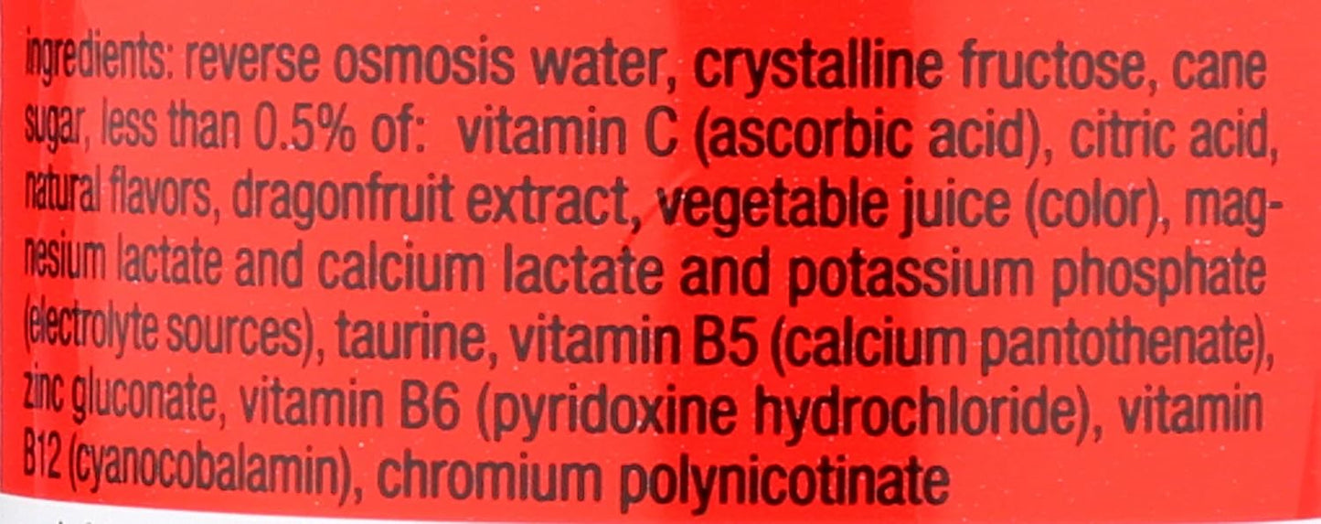 Hydrating Dragonfruit smartwater for Enhanced Energy and Focus