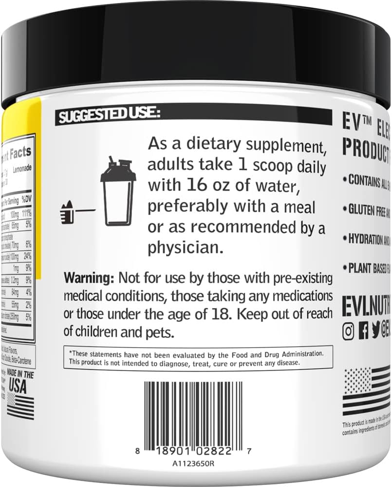 Hydration and Recovery Bundle: Evlution Ultimate Electrolyte & BCAA Powder Stack with 6 Key Electrolytes
