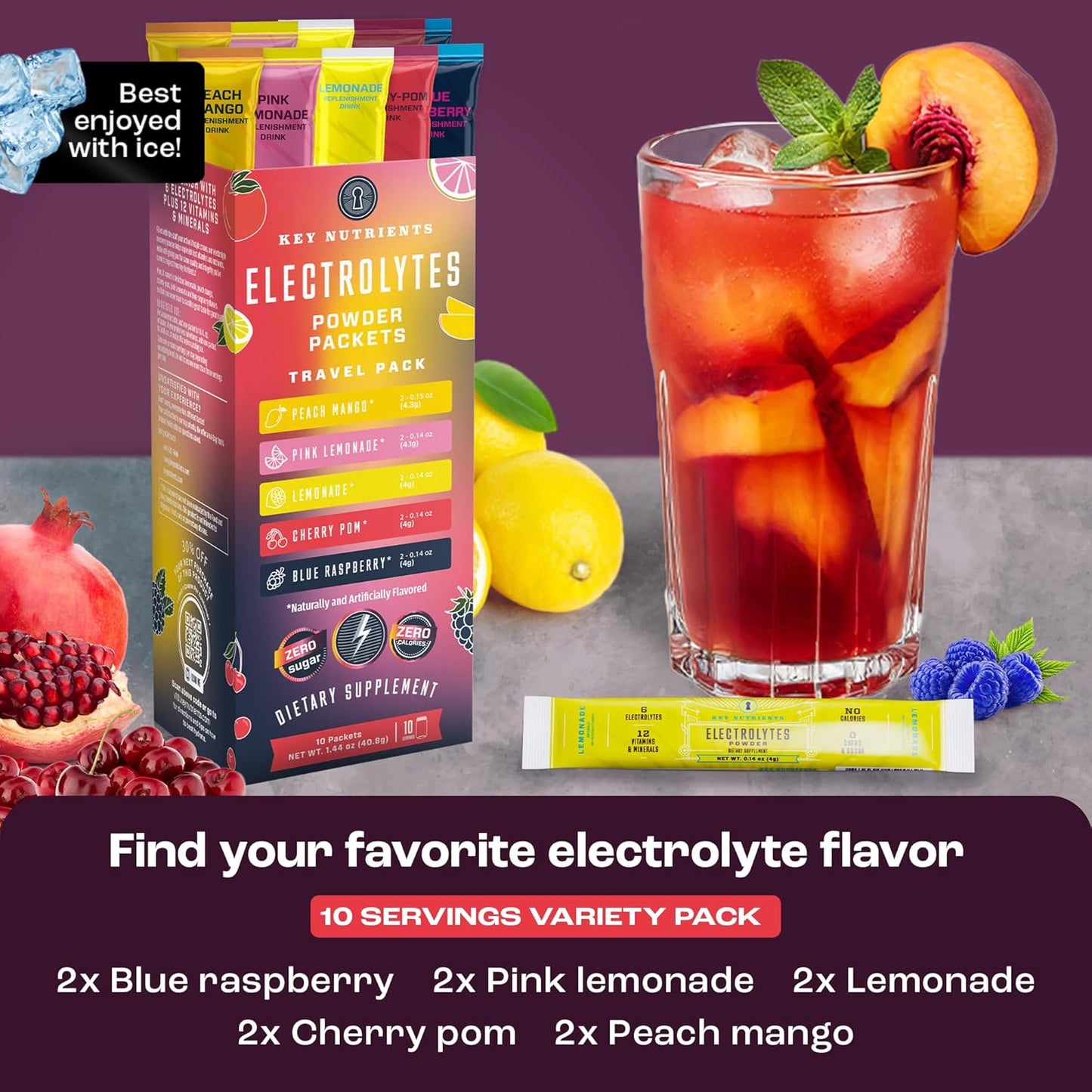 Hydration & Energy Bundle: Electrolyte Tablets & Multivitamin Powder Variety Pack - Sugar-Free, Zero Calories - 5 Flavors