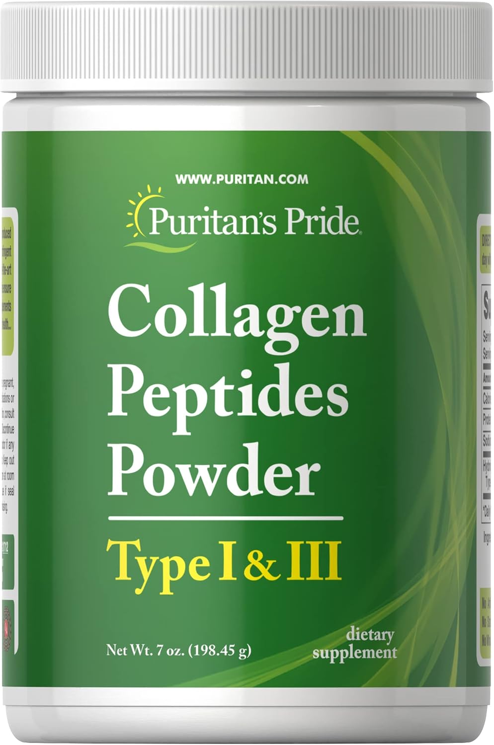 Hydrolyzed Collagen 1000 mg - Puritan's Pride Supplement for Skin and Joint Health