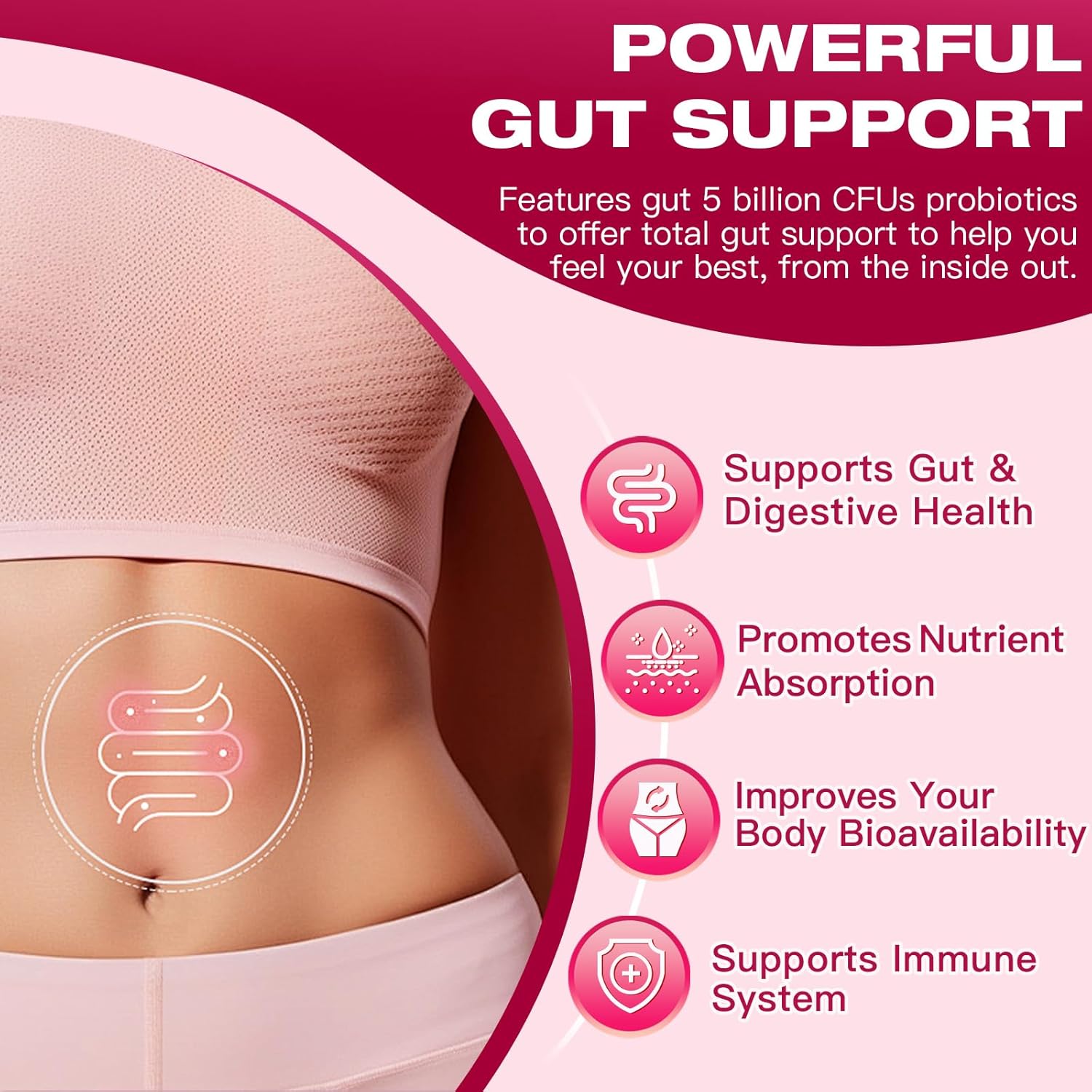 Hydrolyzed Collagen Peptides Powder with Probiotics, Multivitamins, Hyaluronic Acid, and Biotin - 35 Servings - Supports Skin, Hair, Nails, Joints, and Gut