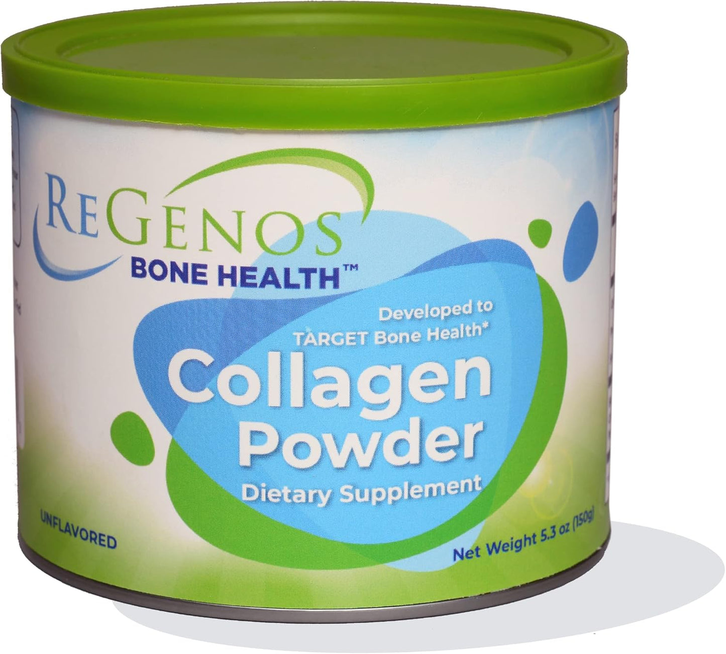 Hydrolyzed Collagen Powder Supplement for Bone Health - Unflavored Bioactive Peptides, Protein, Gluten Free, Kosher - 30 Day Supply