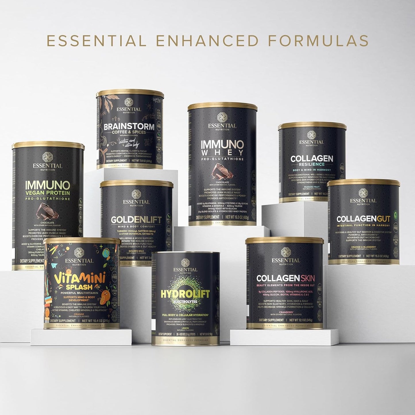 Hydrolyzed Collagen Powder with Hyaluronic Acid & Silicon - Passion Fruit Flavor - Sugar-Free & Keto Friendly - 14.3oz - 30 Servings