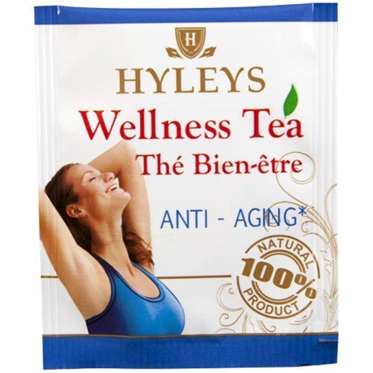 Hyleys Wellness Anti-Aging Green Tea - 12 Pack, 25 Tea Bags