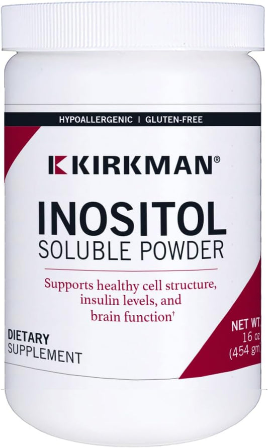 Hypoallergenic Kirkman Inositol Pure Soluble Powder 454g/16oz