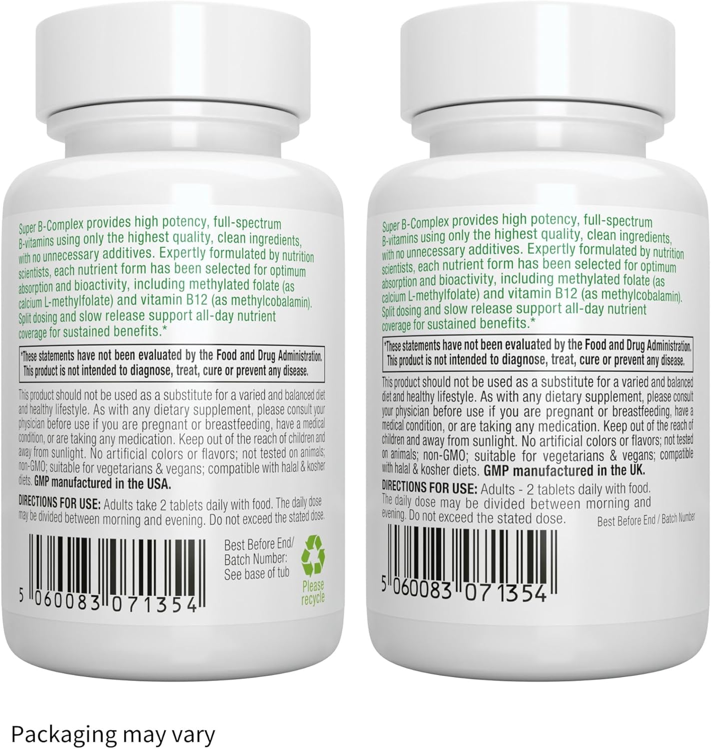Igennus Healthcare Nutrition Super B-Complex with Liposomal Vitamin C 1000mg and Zinc Bundle for Immune Support