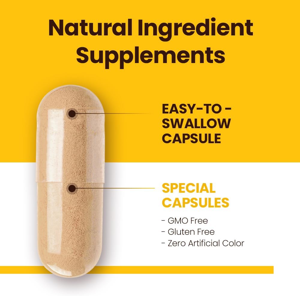 Immune Boost Duo: American & Korean Ginseng Supplement for Energy, Immunity, and Stress Relief