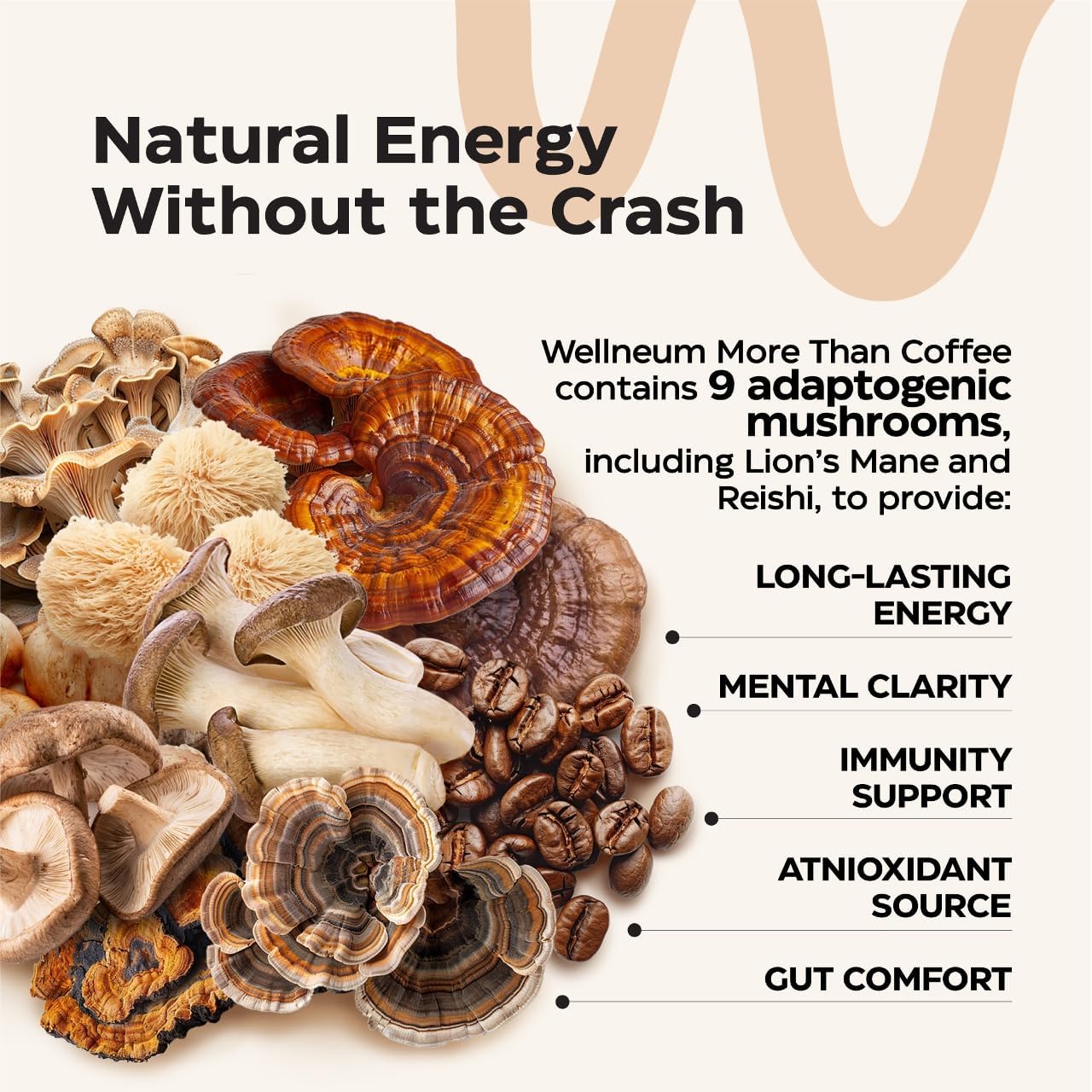 Immune-Boosting Mushroom Coffee and Shilajit Resin Bundle - 9 Mushroom Adaptogens, 85+ Minerals, Fulvic Acid - Instant Energy and Immunity Support for Men and Women