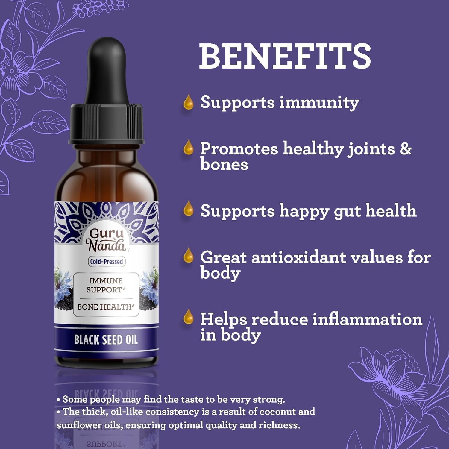 Immune Boosting Wellness Bundle: Liquid Ashwagandha & Black Seed Oil for Focus, Relaxation, and Support - Vegan & Non-GMO