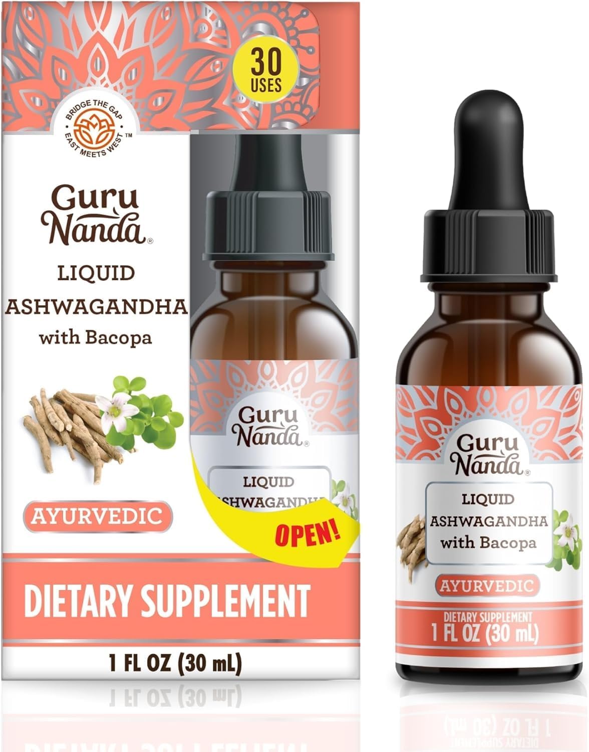 Immune Boosting Wellness Bundle: Liquid Ashwagandha & Black Seed Oil for Focus, Relaxation, and Support - Vegan & Non-GMO