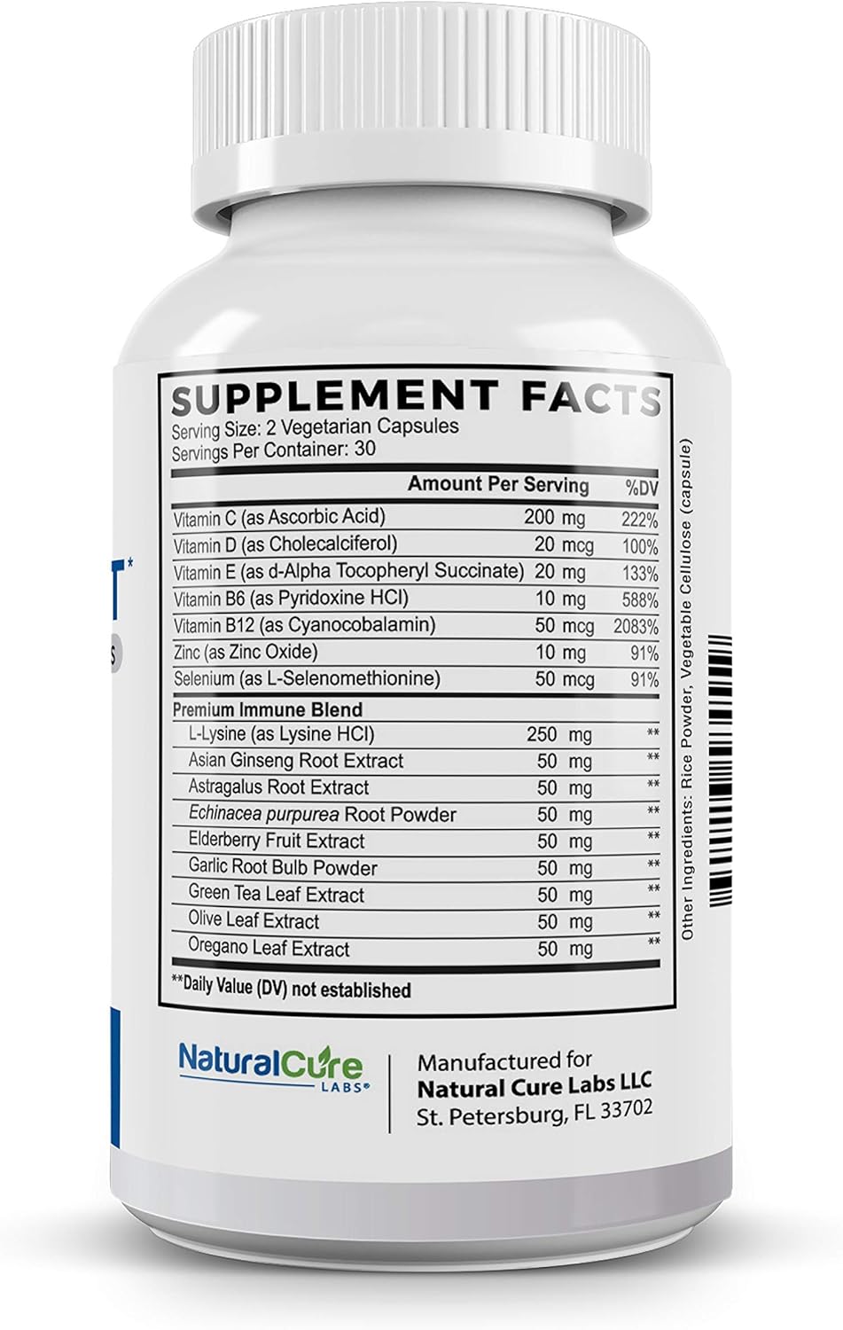 Immune Support Bundle: 2-Pack Extra Strength Monolaurin 800mg for Natural Wellness