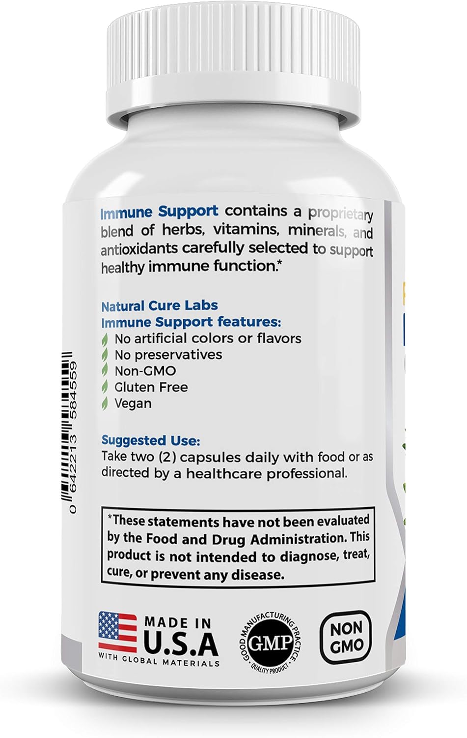 Immune Support Bundle: 2-Pack Extra Strength Monolaurin 800mg for Natural Wellness