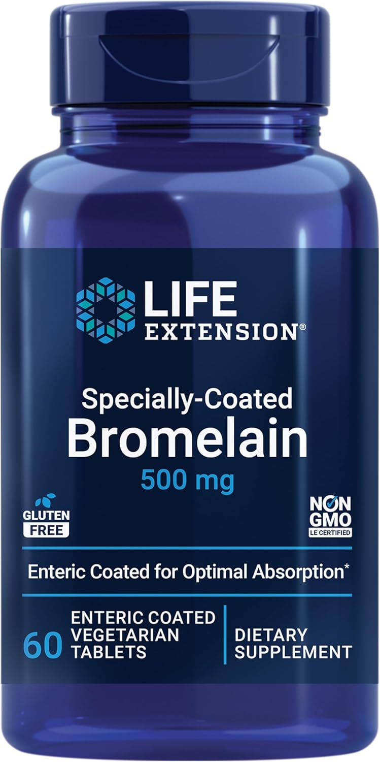 Immune Support Bundle: Bromelain Tablets & N-Acetyl-L-Cysteine Capsules for Life Extension