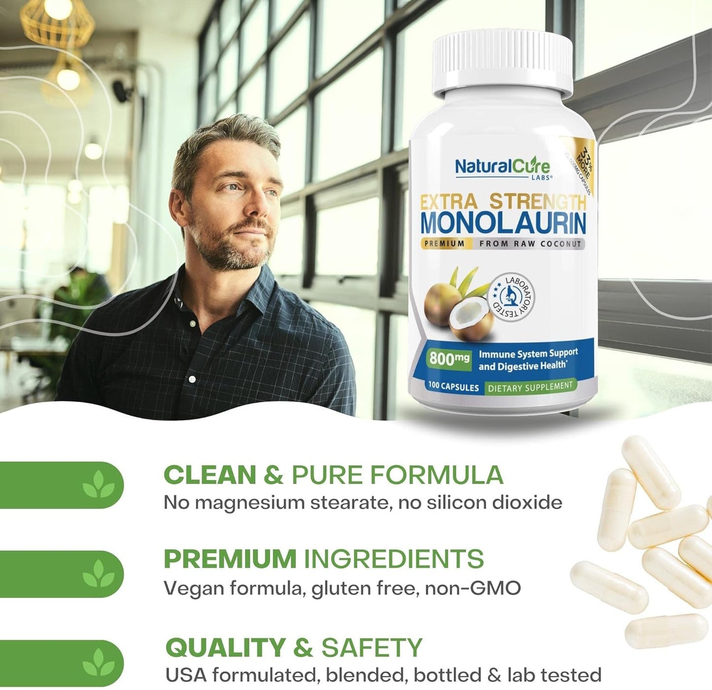 Immune Support Bundle from Natural Cure Labs for Boosting Health and Wellness