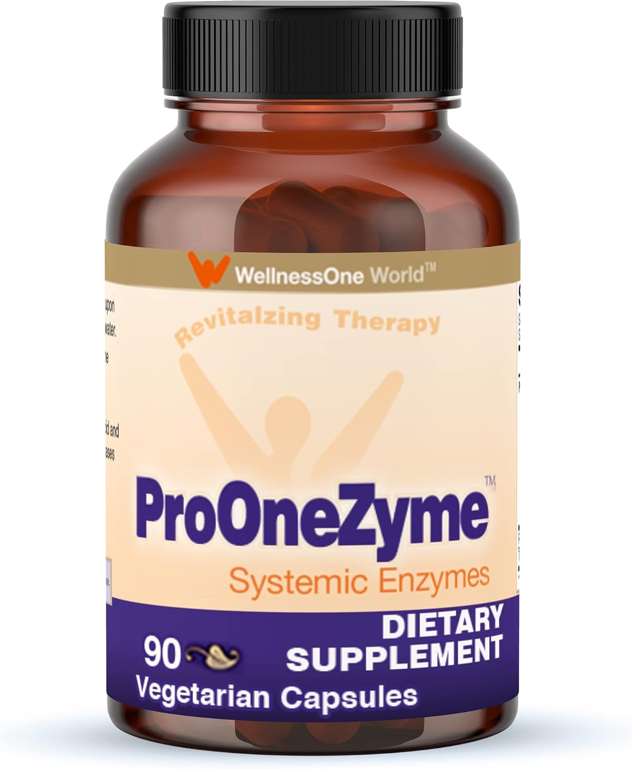 Immune Support Bundle: Liquid Zinc Drops & Proteolytic Enzymes for Digestive Health - 2 Pack Zinc & 90 Enzyme Capsules