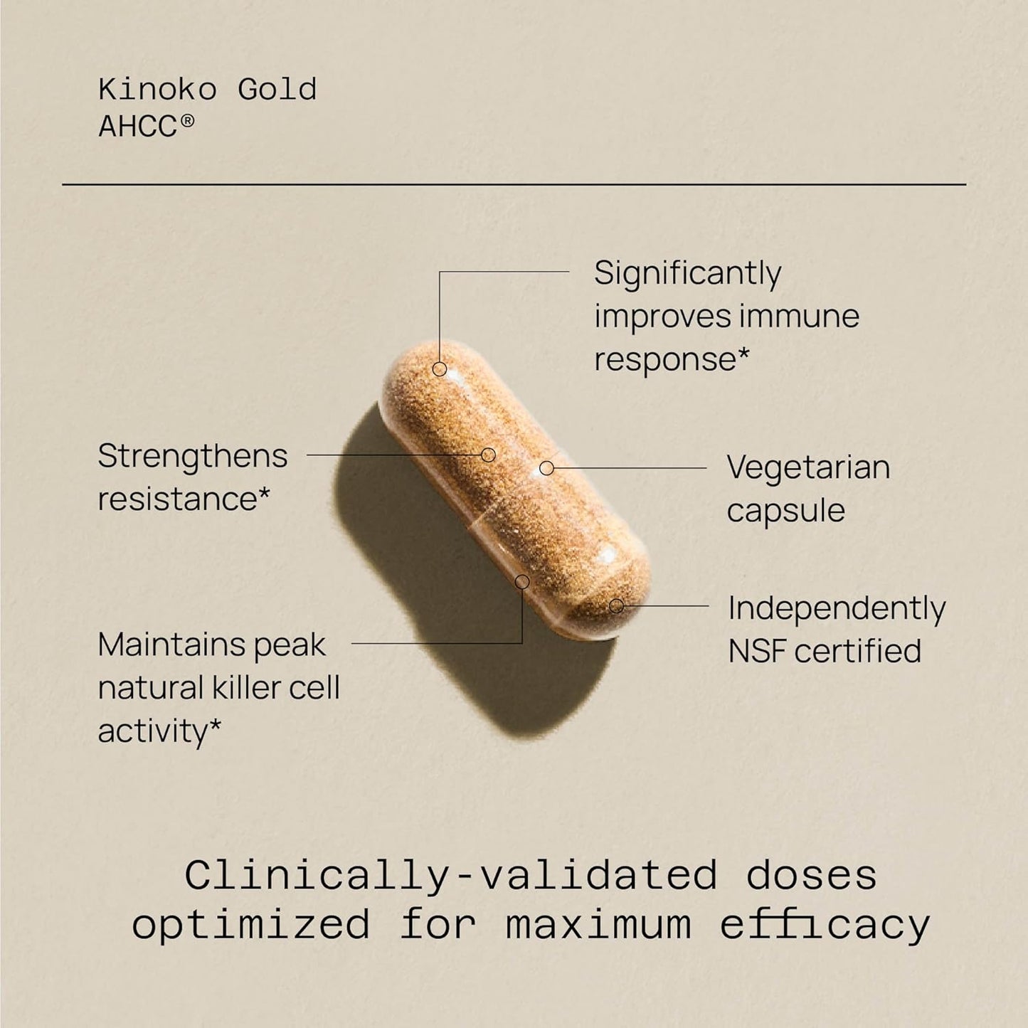 Immune Support Bundle with Kinoko Gold AHCC and Microactive Curcumin SR for Enhanced Quality of Life