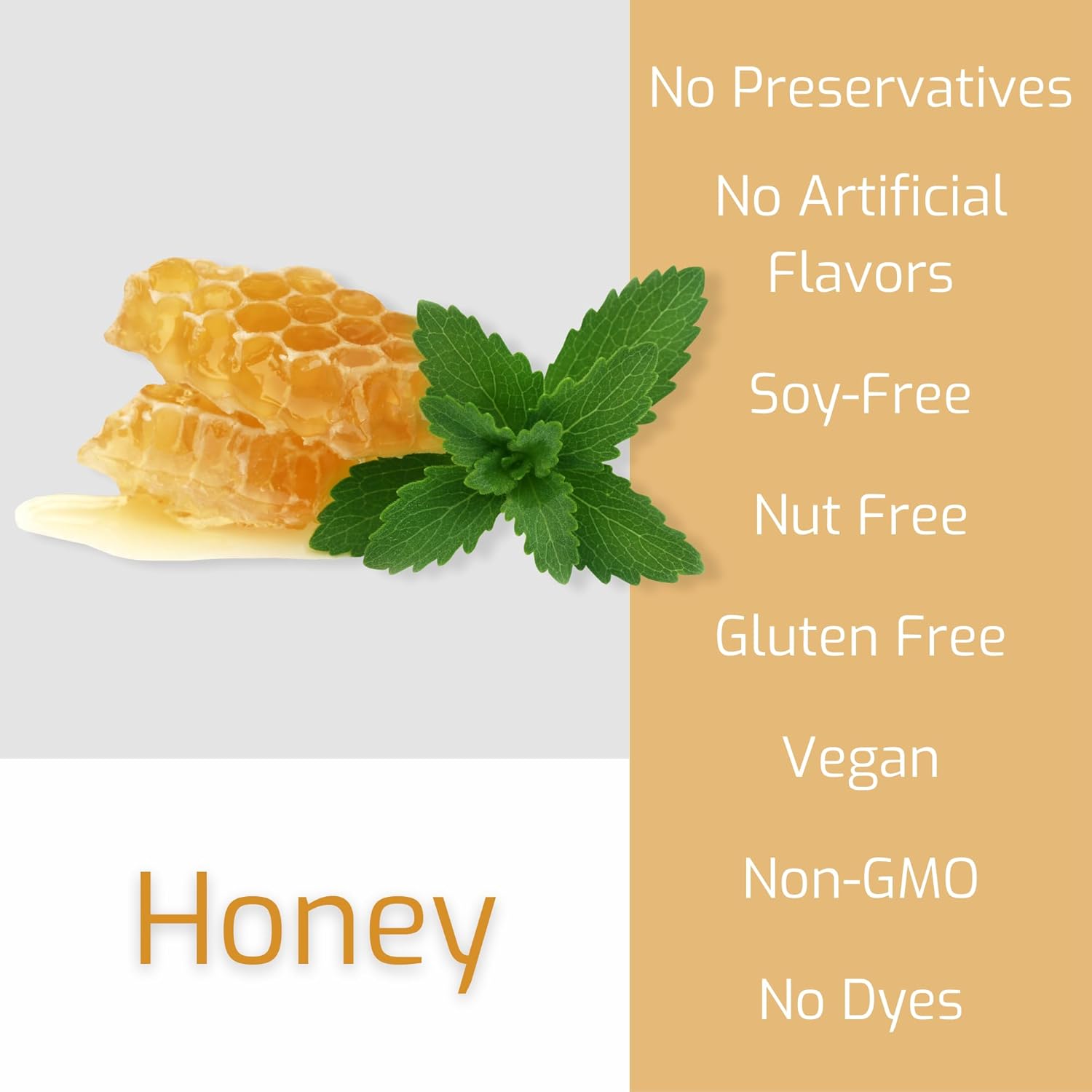 Immune Support Honey Lozenges with SilverSol | American Biotech Labs Silver Biotics Colloidal Silver | 60 PPM Ag₄O₄ | Throat Soothing | 21 Count