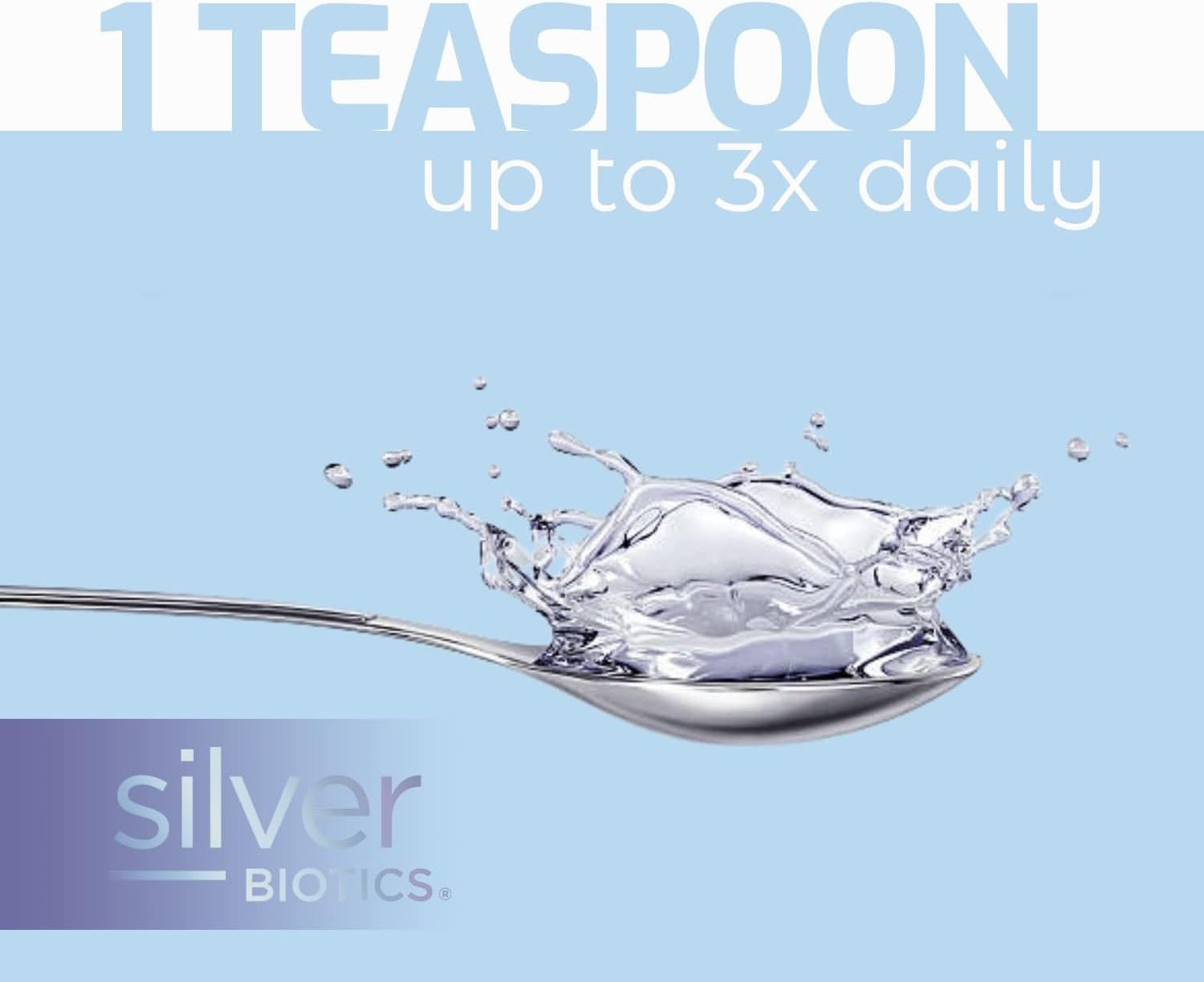 Immune Support Nano SilverSol Ag₄O₄ 10 PPM 32 Fl Oz - American Biotech Labs Silver Biotics for Bio-Hacking & Natural Immune Building (Pack of 2)