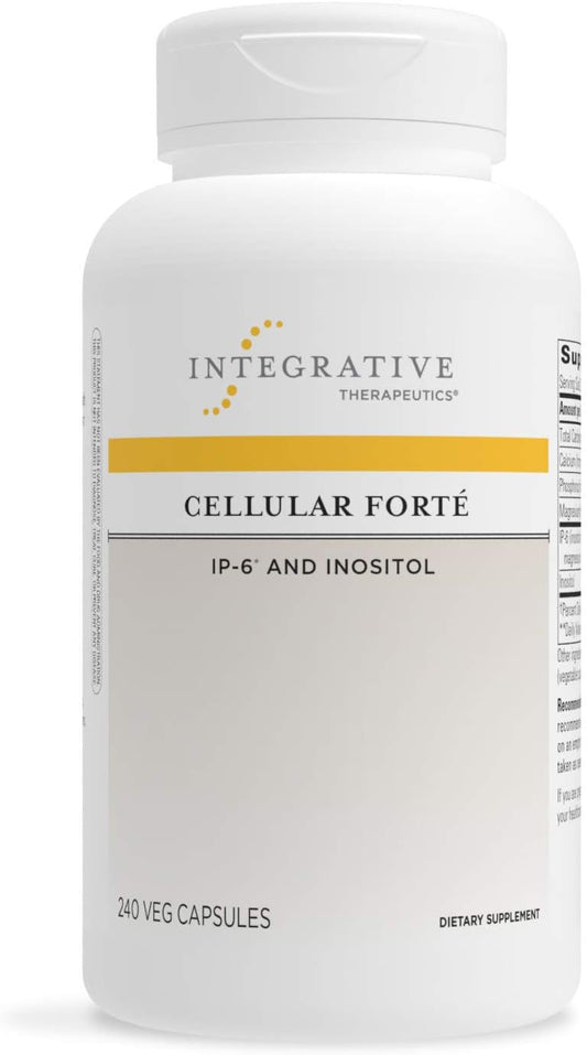 Immune Support Supplement with IP-6 and Inositol - Integrative Therapeutics Cellular Forte - 240 Capsules - Gluten-Free, Dairy-Free, Vegan