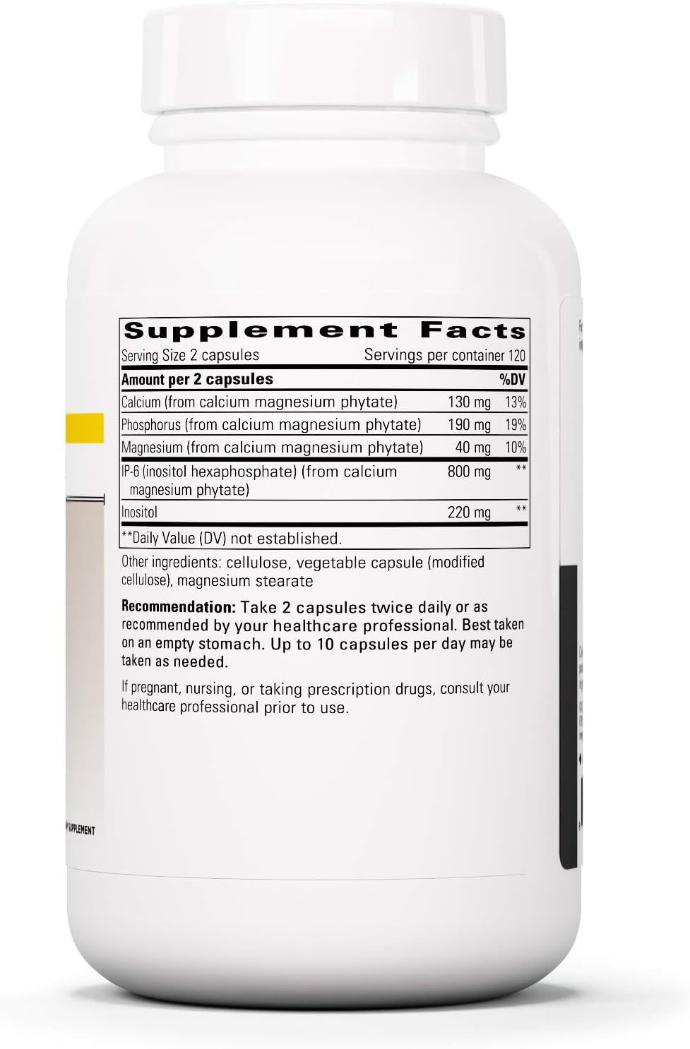 Immune Support Supplement with IP-6 and Inositol - Integrative Therapeutics Cellular Forte - 240 Capsules - Gluten-Free, Dairy-Free, Vegan