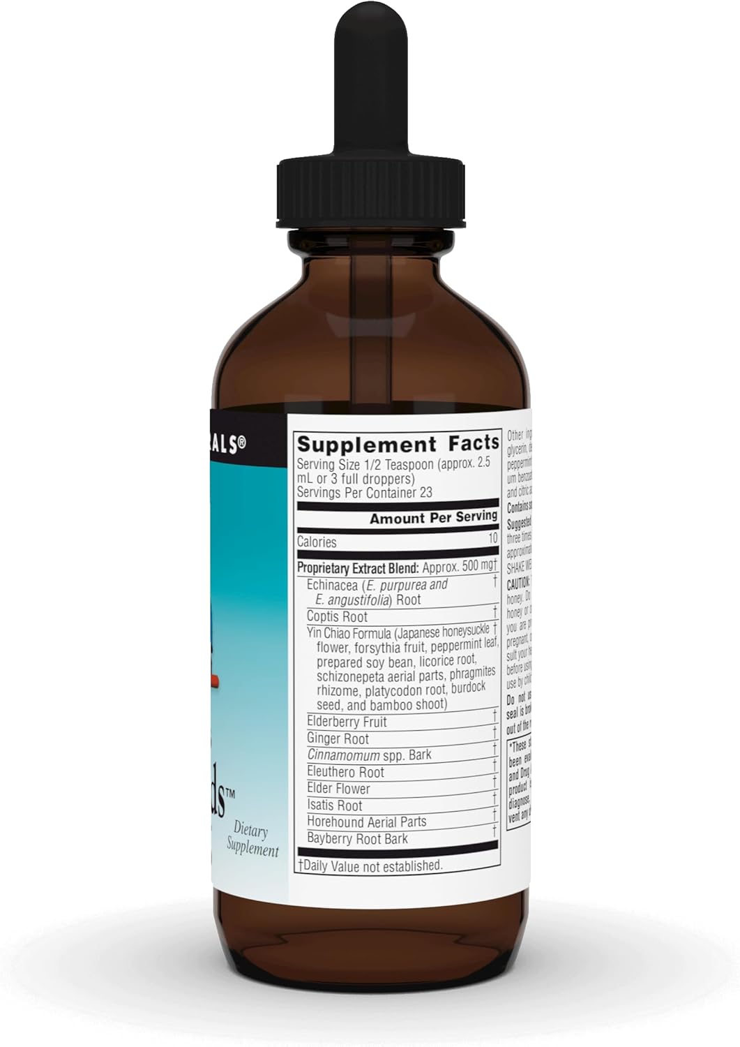 Immune System Support for Kids - Source Naturals Wellness Herbal Blend with Echinacea, Elderberry, Yin Chiao - 2 oz