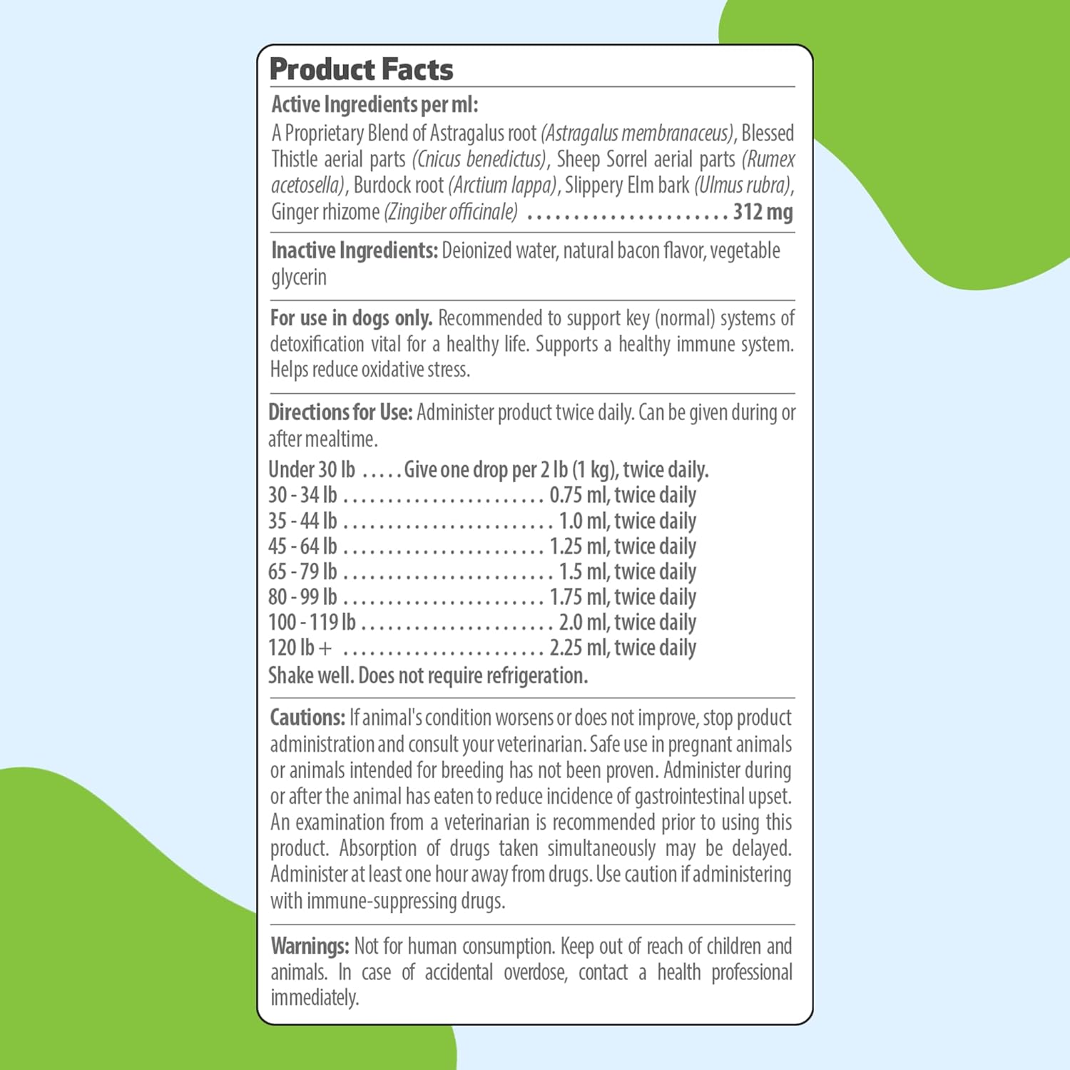 Immune System Support Kit for Dogs & Cats with Mushrooms - Vet-Formulated for Antioxidant Protection and Wellness