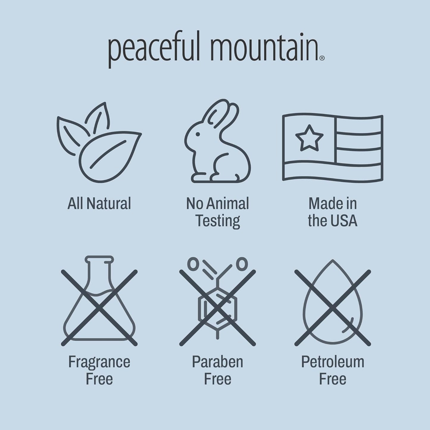 Immune System Support with Peaceful Mountain Ionic Colloidal Silver - Natural 6oz Supplement
