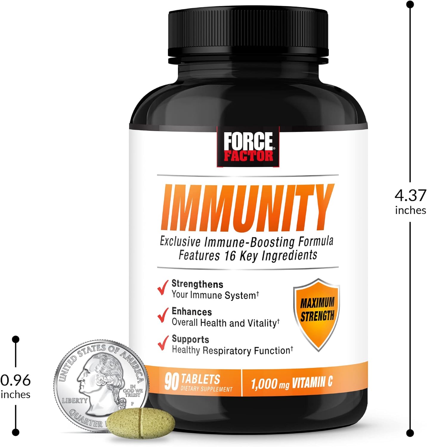 Immunity Boosting Supplement with Elderberry, Vitamin C, D, Zinc, Probiotics, Antioxidants, Echinacea - 90 Count x 2 Pack for Immune Health Defense