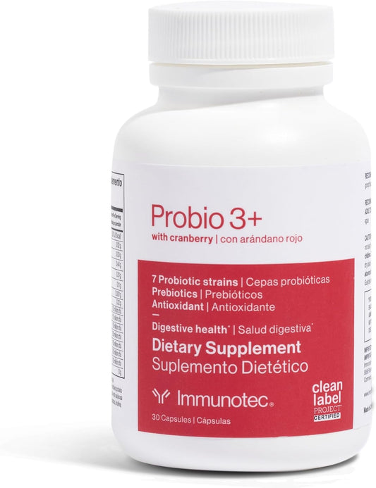 Immunotec PROBIO 3+ Cranberry Supplement for Gut Health