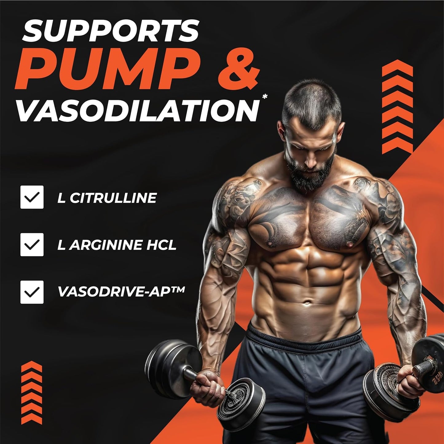 Infinite Labs Juggernaut X Pre-Workout Supplement (Orange) - Enhances Strength, Energy, and Endurance - With L-Citrulline, Beta-Alanine, Creatine - 30 Servings