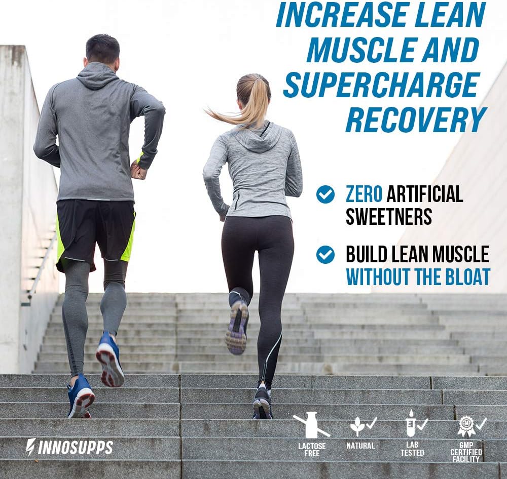 Inno Supps Advanced Iso Protein Powder - 100% Whey Isolate, Fruity Cereal Donut Flavor - Low Fat, Low Carb, No Artificials - 25g Protein - Hormone, Gluten, Soy Free