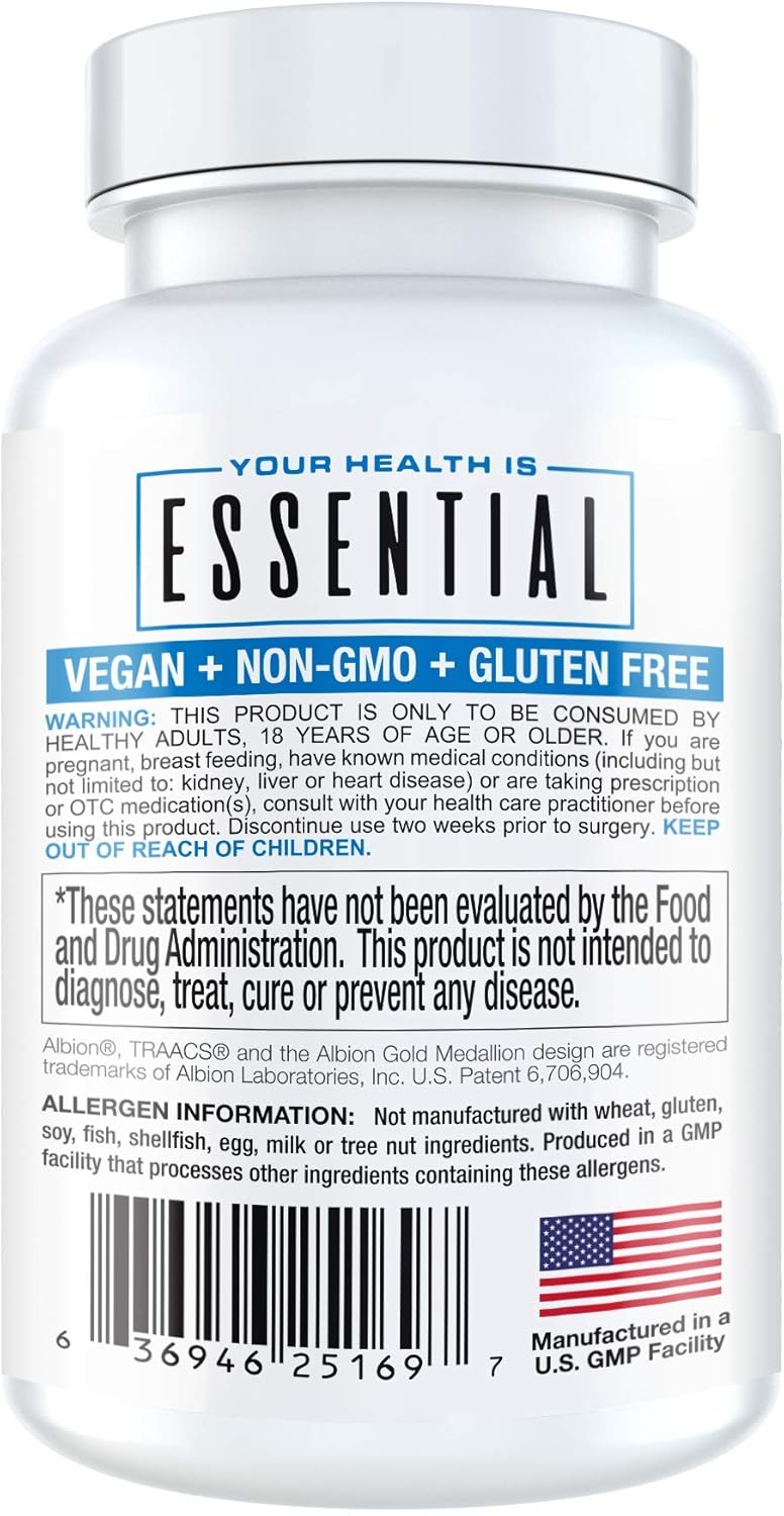 InnovaPharm Zinc and Copper Chelate Supplement - 120 Vegetable Capsules