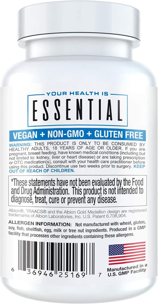 InnovaPharm Zinc and Copper Chelate Supplement - 120 Vegetable Capsules