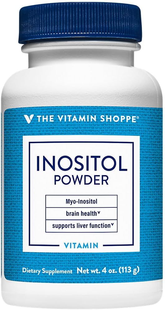 Inositol Powder for Brain Health - Unflavored, 4 oz./134 Servings - The Vitamin Shoppe