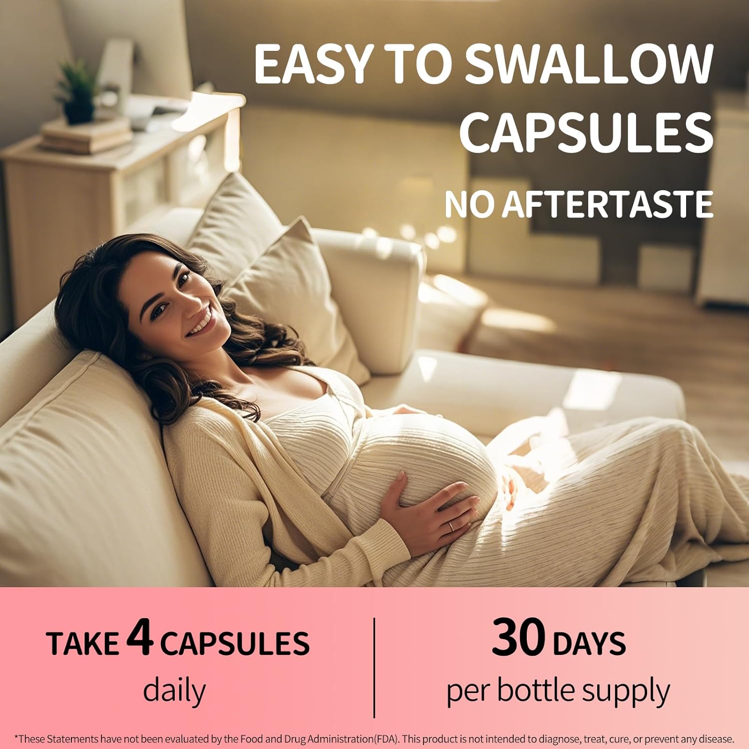 Inositol Supplement with Myo-Inositol & D-Chiro Inositol 40:1 Ratio for Hormonal Balance - 120 Vegan Capsules, 30-Day Supply