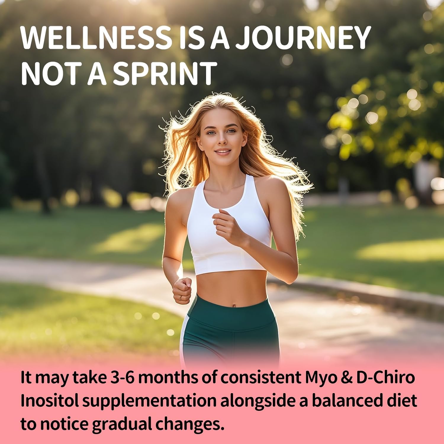 Inositol Supplement with Myo-Inositol & D-Chiro Inositol 40:1 Ratio for Hormonal Balance - 120 Vegan Capsules, 30-Day Supply