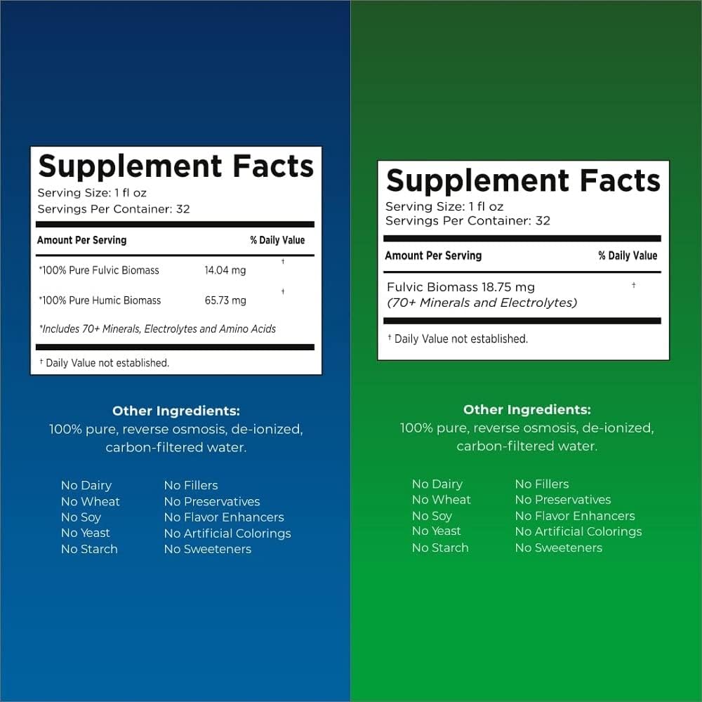 Insta-Lytes Natural Liquid Electrolytes with Beam Minerals Micro-Boost Humic Mineral Blend - 2oz