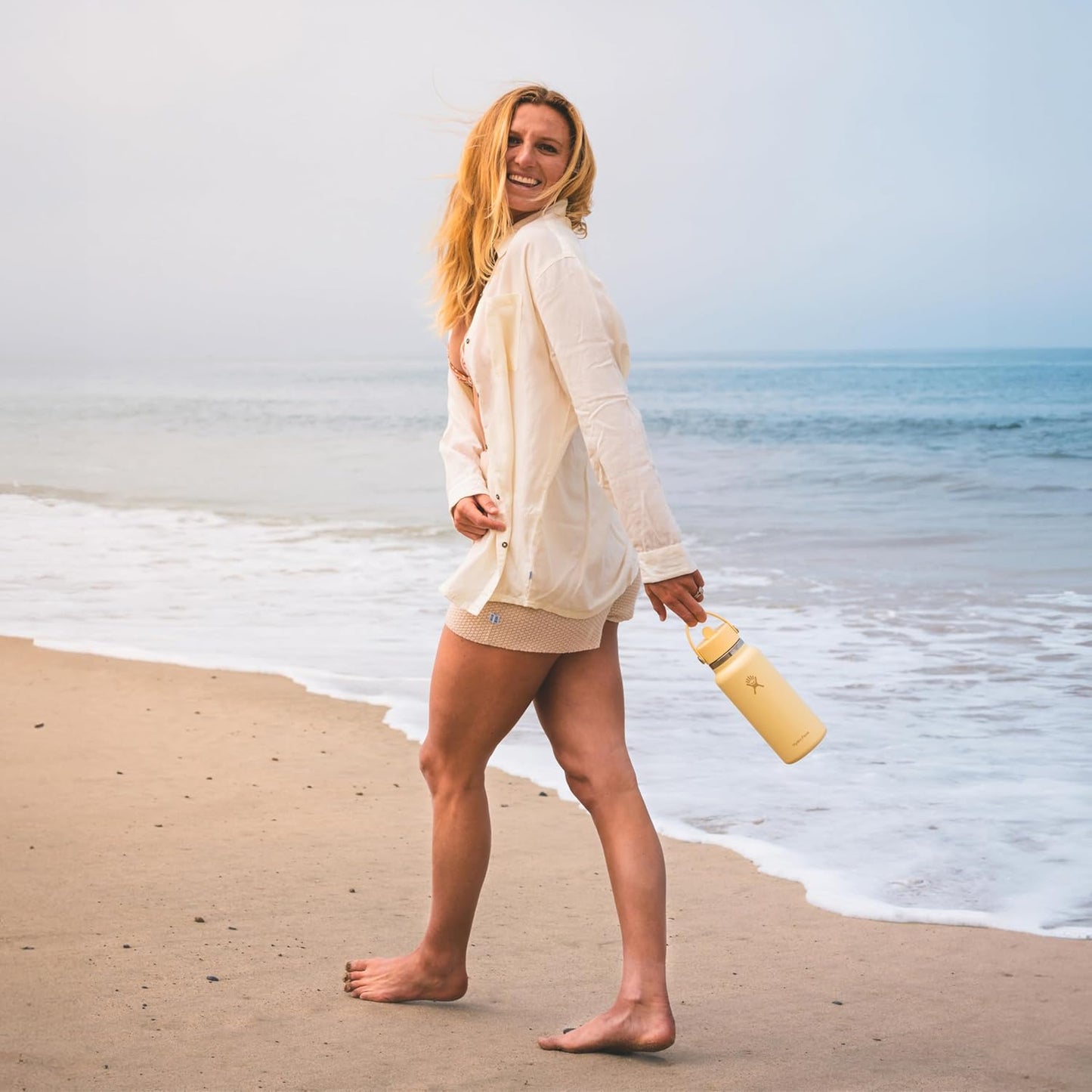 Insulated Stainless Steel Water Bottle with Straw Lid for Cold Drinks - Wide Mouth Hydro Flask for Sports, Travel, and School