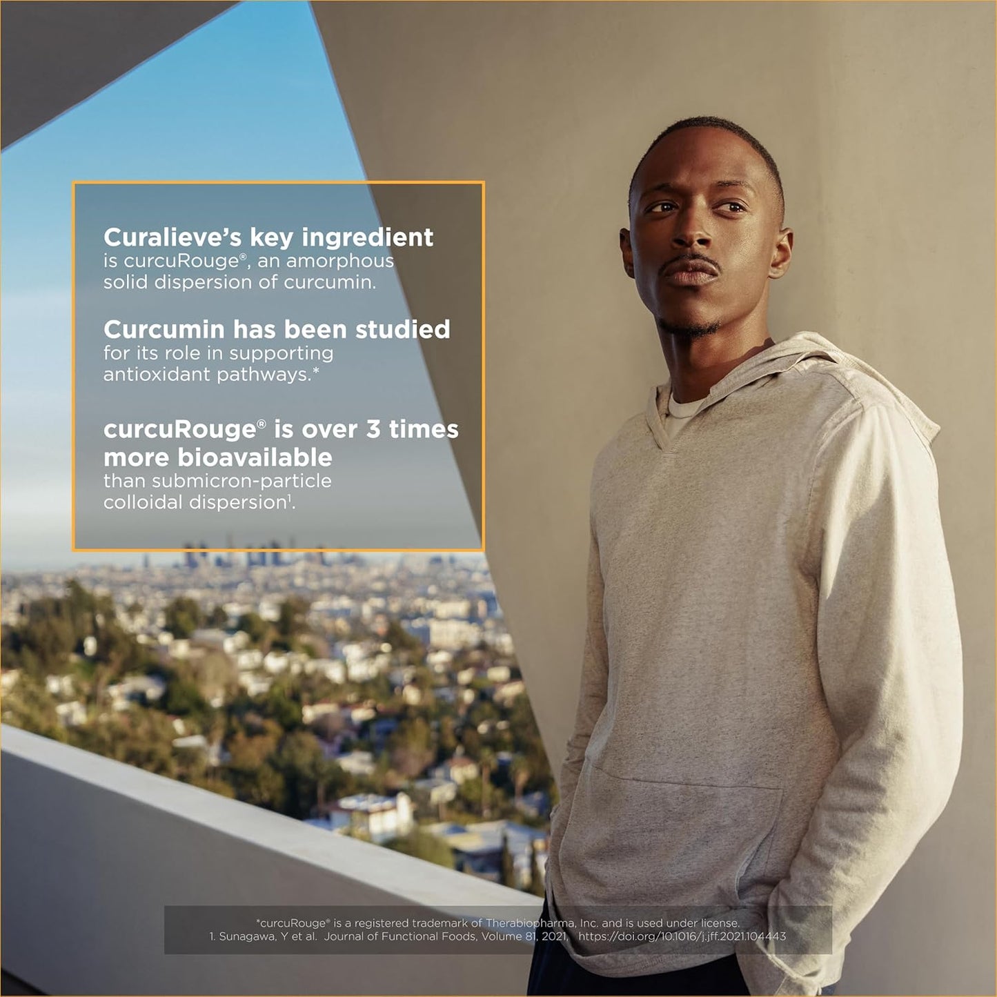 Integrative Therapeutics Curalieve: Bioavailable Curcumin Dietary Supplement for Antioxidant Support & Joint Health - Vegan, Gluten-Free - 60 Capsules