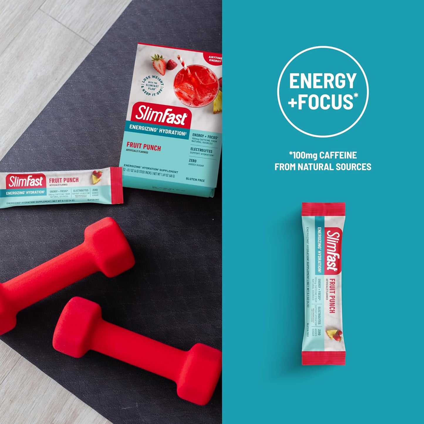 Intermittent Fasting Hydration Packets & Berberine Plus Capsules Bundle: Energizing Fruit Punch Hydration + Berberine Supplement with Cinnamon Bark