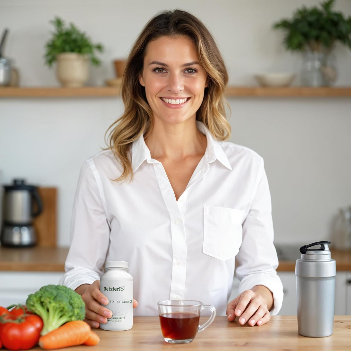 Intest-Immune IgY DF: Dairy-Free Colostrum Alternative Supplement for Immune Support - 120 Capsules