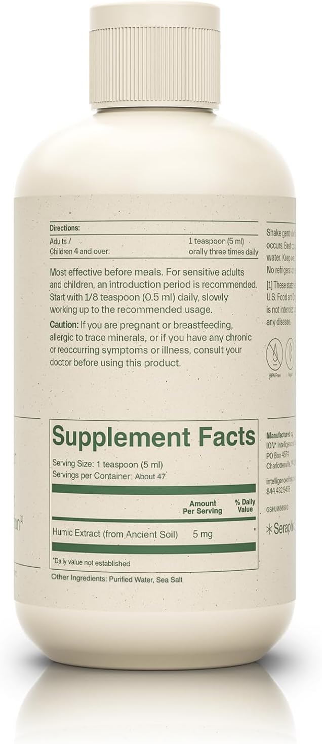 ION* Intelligence of Nature Gut Support Liquid | Supports Digestive Health, Boosts Immune System, Eases Gluten Sensitivity, Improves Mental Focus | 2-Week Supply (8 oz.) - BoostGo Australia