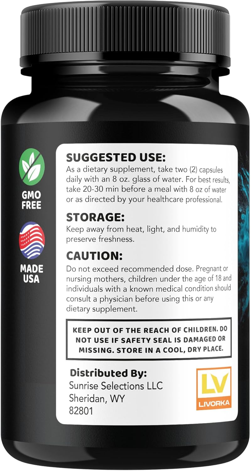 IQ Blast Pro Supplement (2 Pack) - Advanced Formula Capsules for 2 Months Support