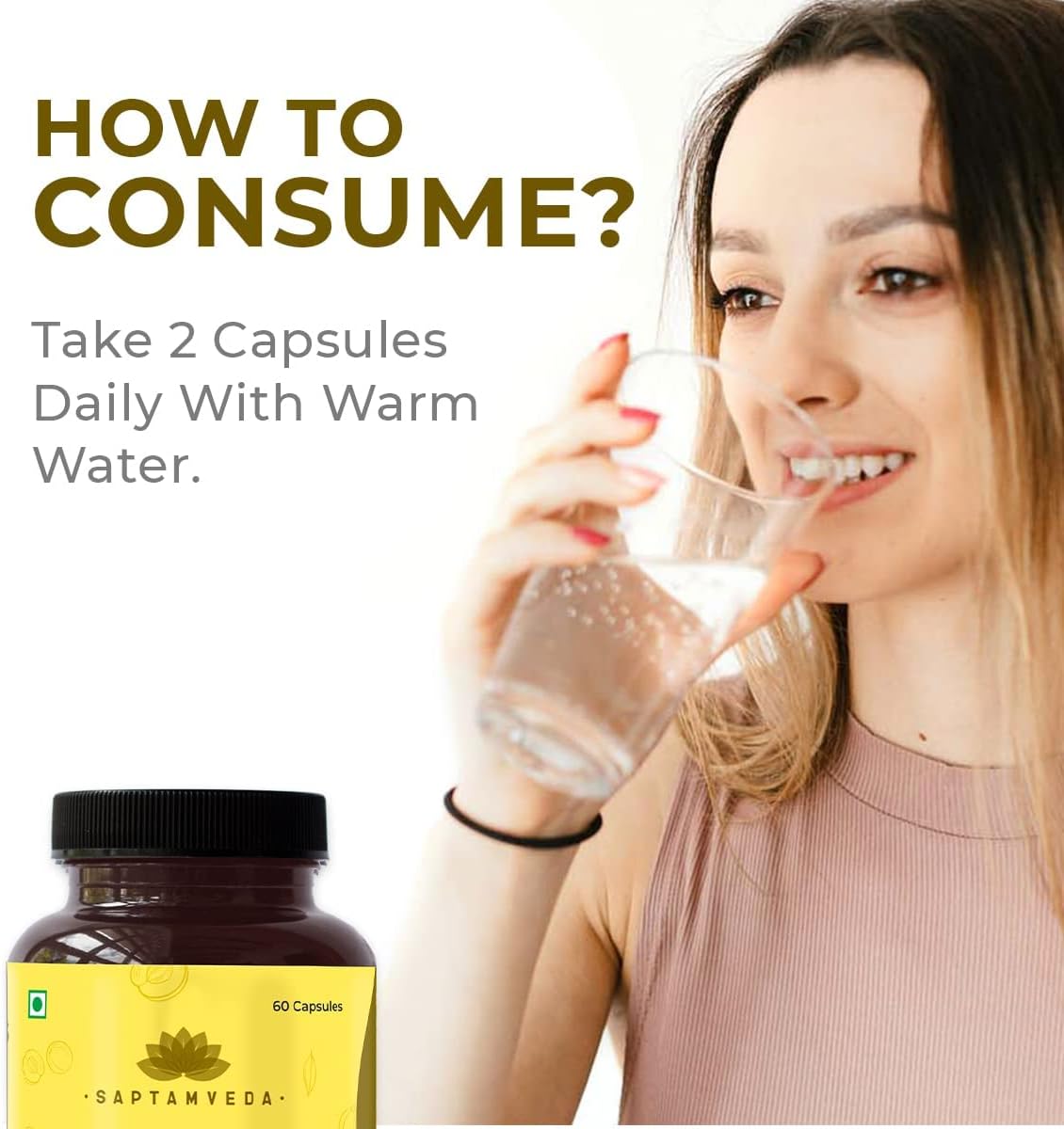 Iron and Folic Acid with Vitamin C 60 Veg Capsules by Kavir Natural - Dietary Supplement for Immune Support and Energy Boost