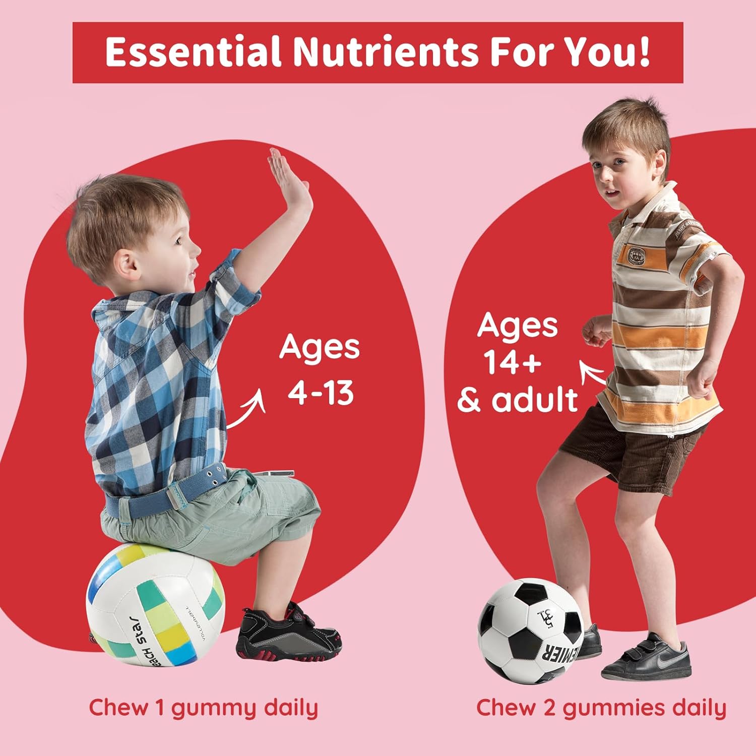 Iron and Magnesium Gummies for Women and Kids - CFILIHTC Supplement for Overall Health and Wellness