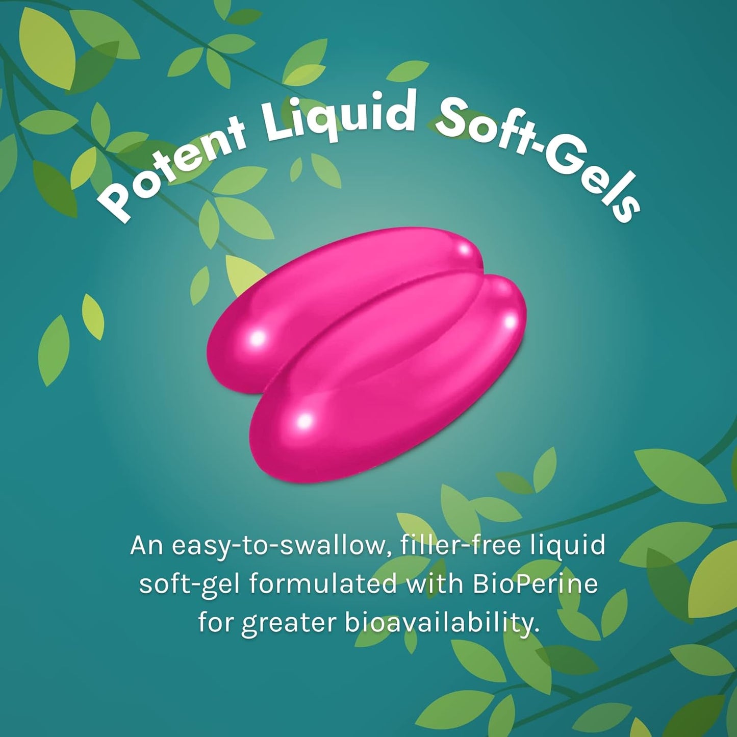 Irwin Naturals Love My Legs Liquid Soft-Gels - Pack of 2, 60ct - Promotes Leg Vein Health & Circulation - 40 Servings