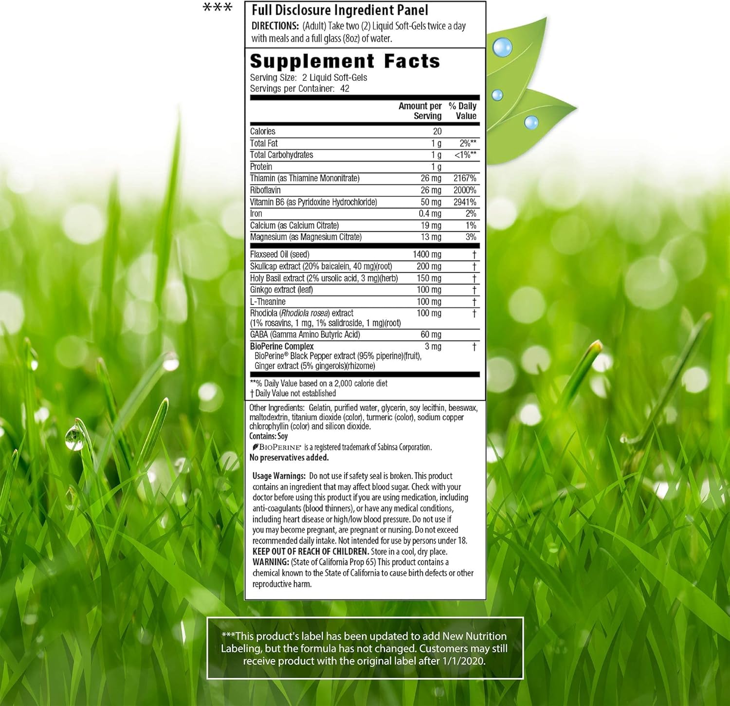 Irwin Naturals Stress Defy Liquid Softgels Bundle with Pill Case - Promotes Clarity and Relaxation