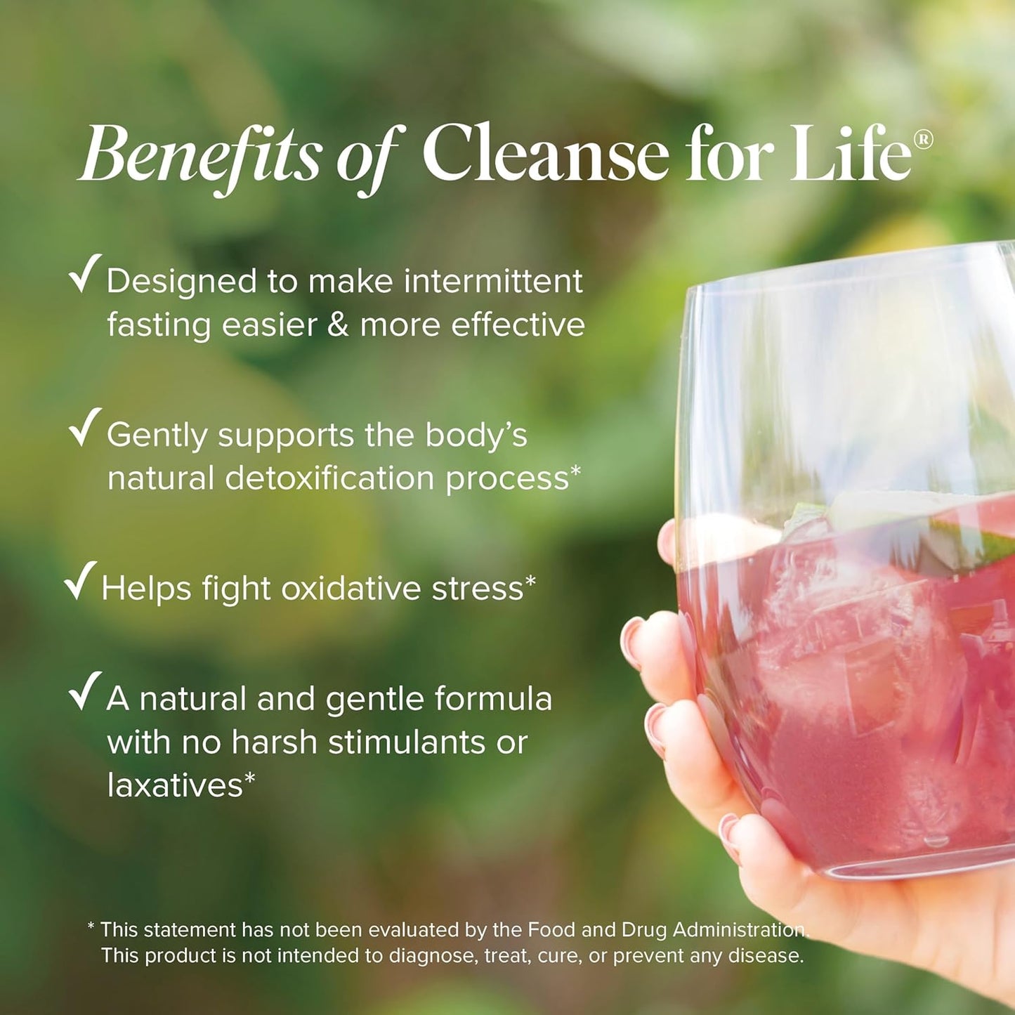 Isagenix Cleanse for Life Powder Supplement - No Laxatives or Diuretics - Supports Metabolism - Vitamin B12 & Niacin - Rich Berry Flavor - 3.4 Oz