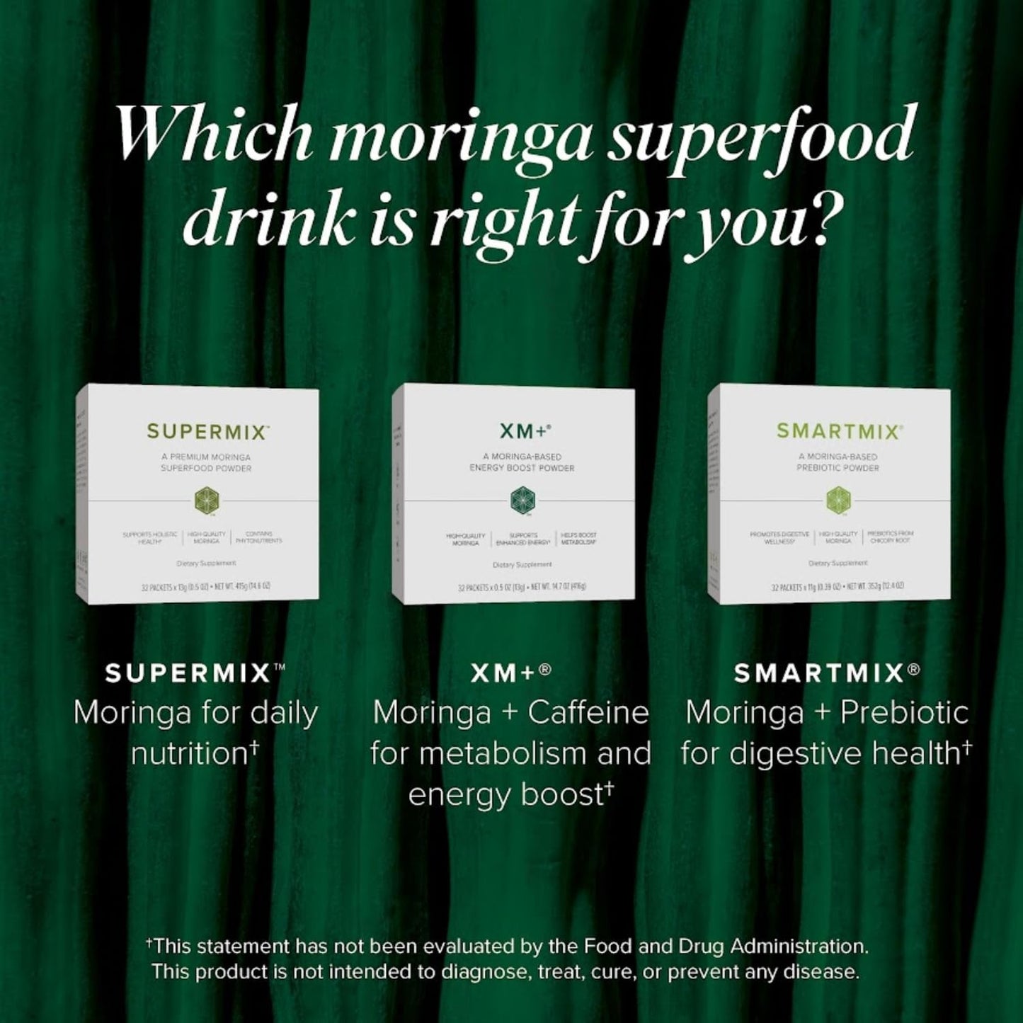 Isagenix XM+ Moringa Energy Boost Powder - Naturally Sourced Caffeine - Convenient Individual Packets - 32 Servings - Fruit Flavor